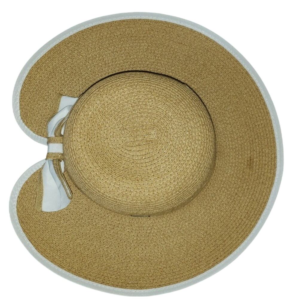 Ladies Sun hat Summer Beach Pool 23" Circumference Adjustable SunNSand CC-16
